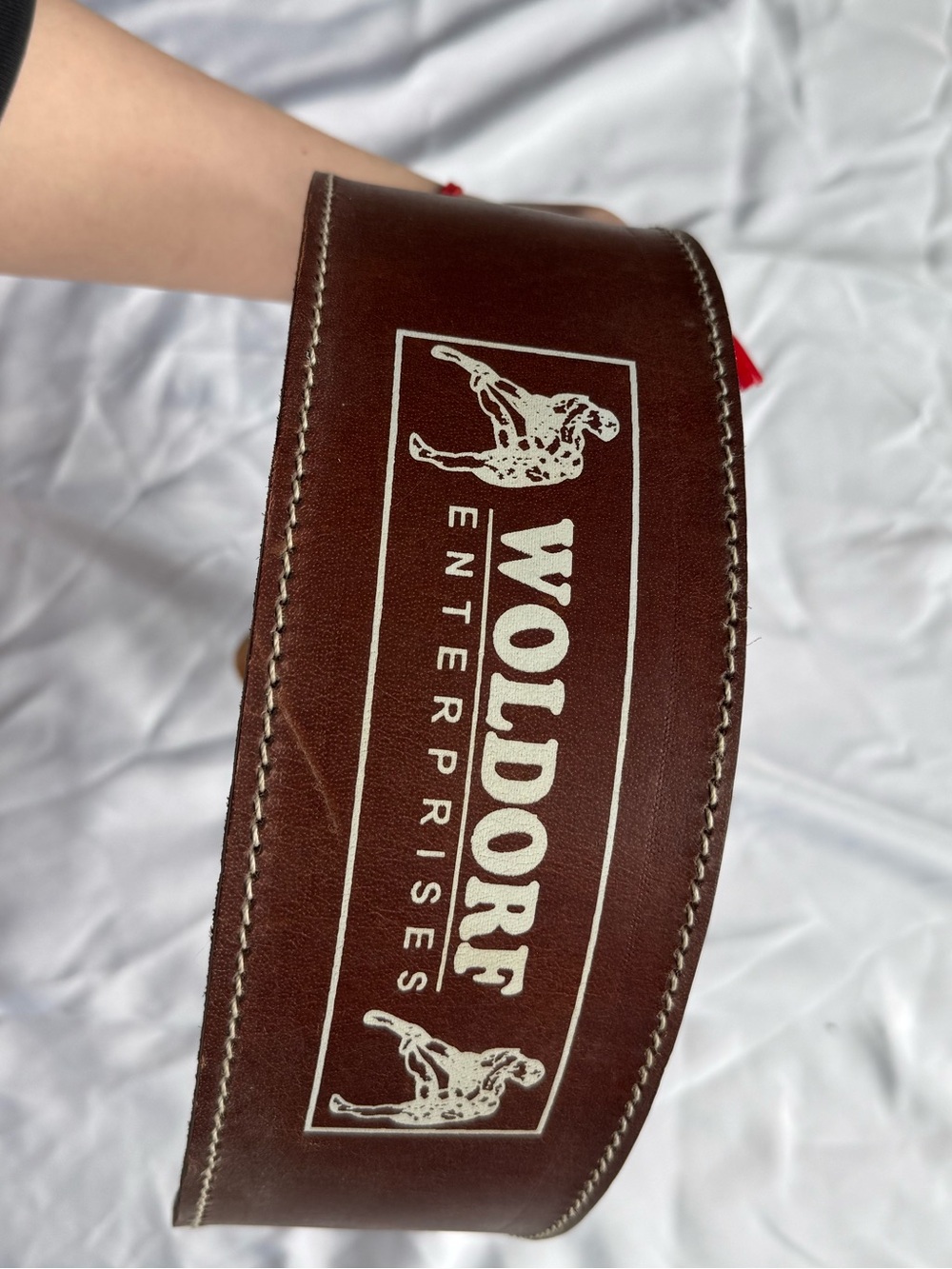 Woldorf Enterprises Brown Leather Lifting Belt